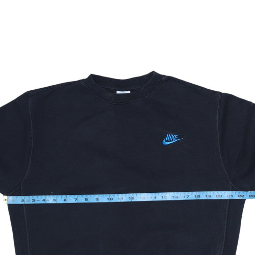 Nike Men's Black Crew Neck Pullover Sweatshirt Size S