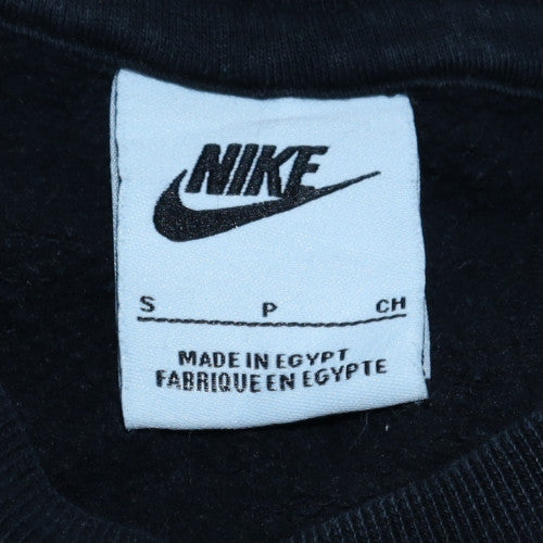 Nike Men's Black Crew Neck Pullover Sweatshirt Size S