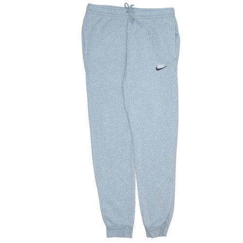 Nike Men's Grey Regular Fit Fleece Sweatpants S