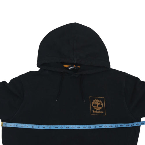 Timberland Men's Black Regular Fit Graphic Hoodie Size M