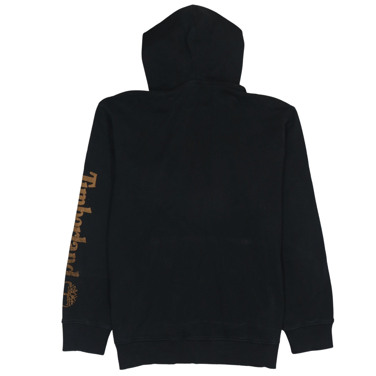 Timberland Men's Black Regular Fit Graphic Hoodie Size M