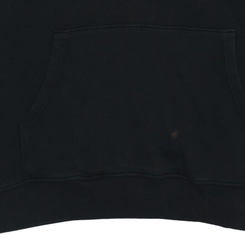 Timberland Men's Black Regular Fit Graphic Hoodie Size M