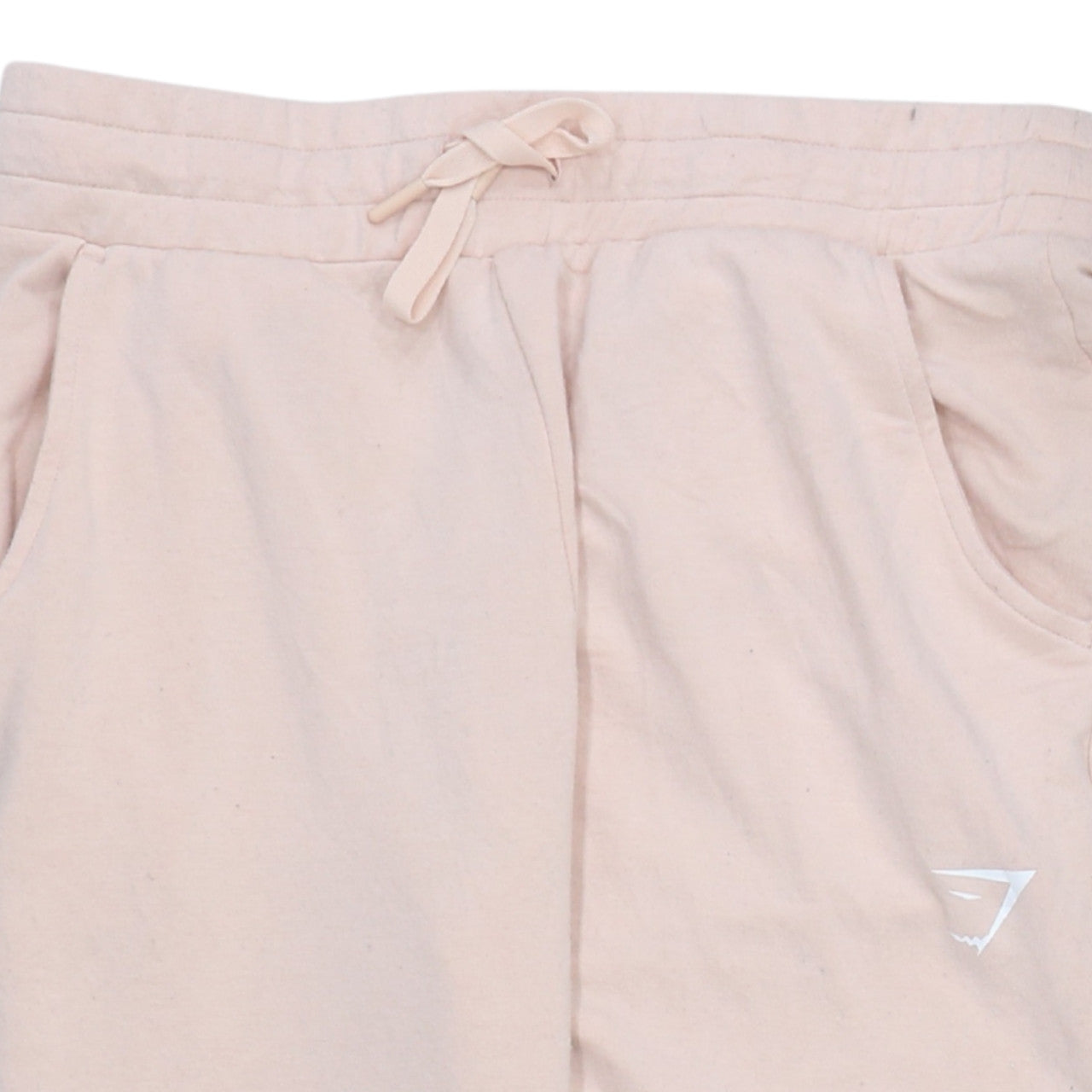 Gymshark Women Beige Jogger Trousers Size S Elastic Waist