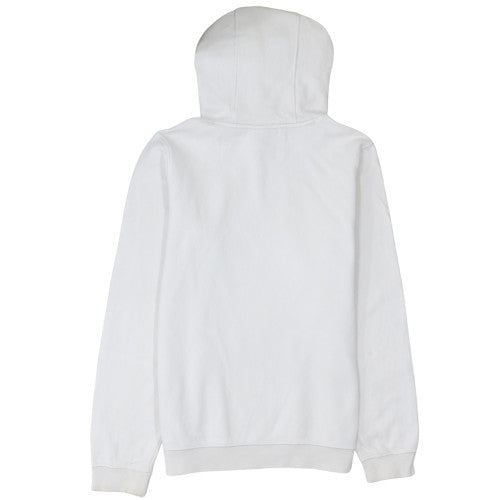 Nike Women White Pullover Hoodie Paris Just Do It S Cotton Blend