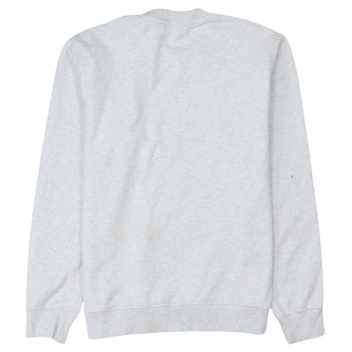 Calvin Klein Jeans Women's Grey Logo Pullover Sweatshirt M