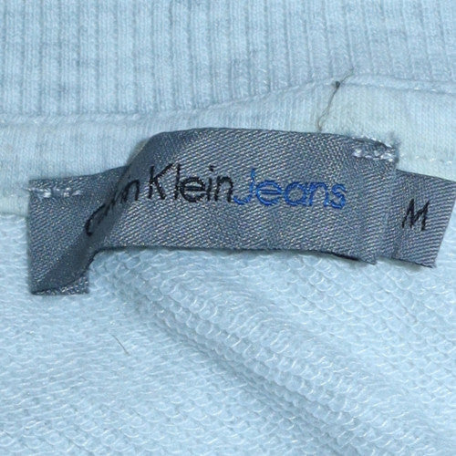 Calvin Klein Jeans Women's Grey Logo Pullover Sweatshirt M