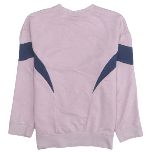 Nike Girls Pink Crew Neck Sweatshirt Size L 146-156cm Graphic Print