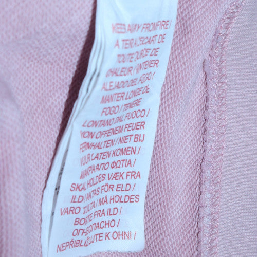Nike Girls Pink Crew Neck Sweatshirt Size L 146-156cm Graphic Print