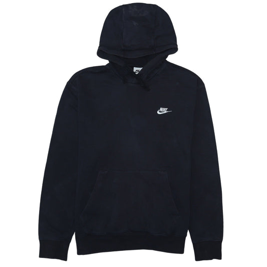 Nike Men's Black Pullover Hoodie Size M Fleece Sportswear