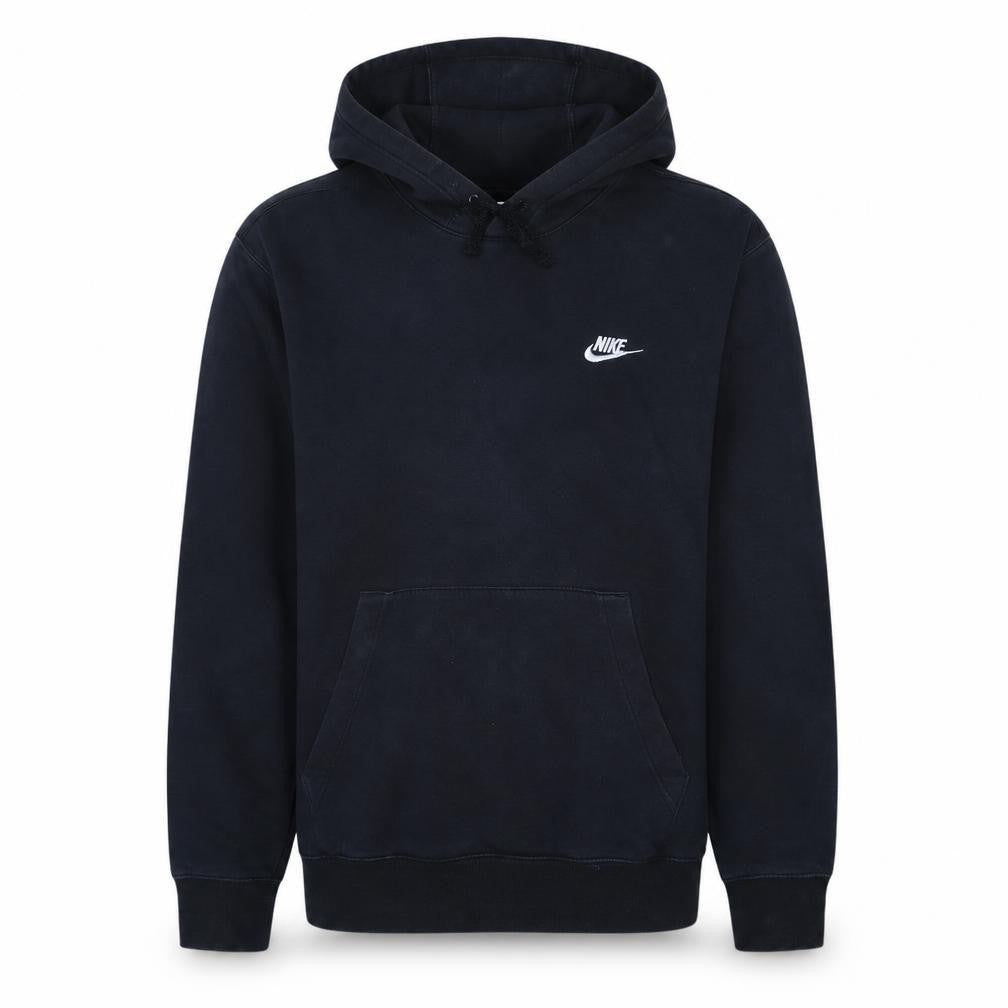 Nike Men's Black Pullover Hoodie Size M Fleece Sportswear
