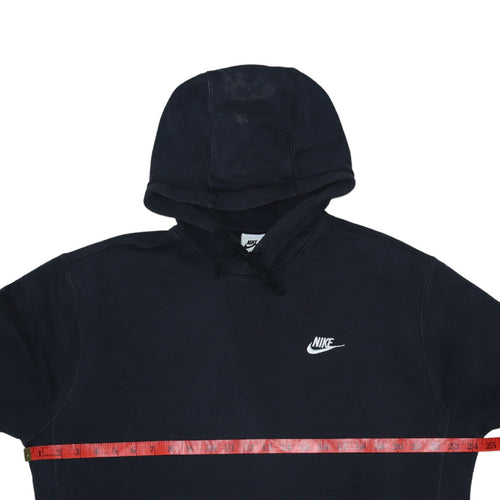 Nike Men's Black Pullover Hoodie Size M Fleece Sportswear