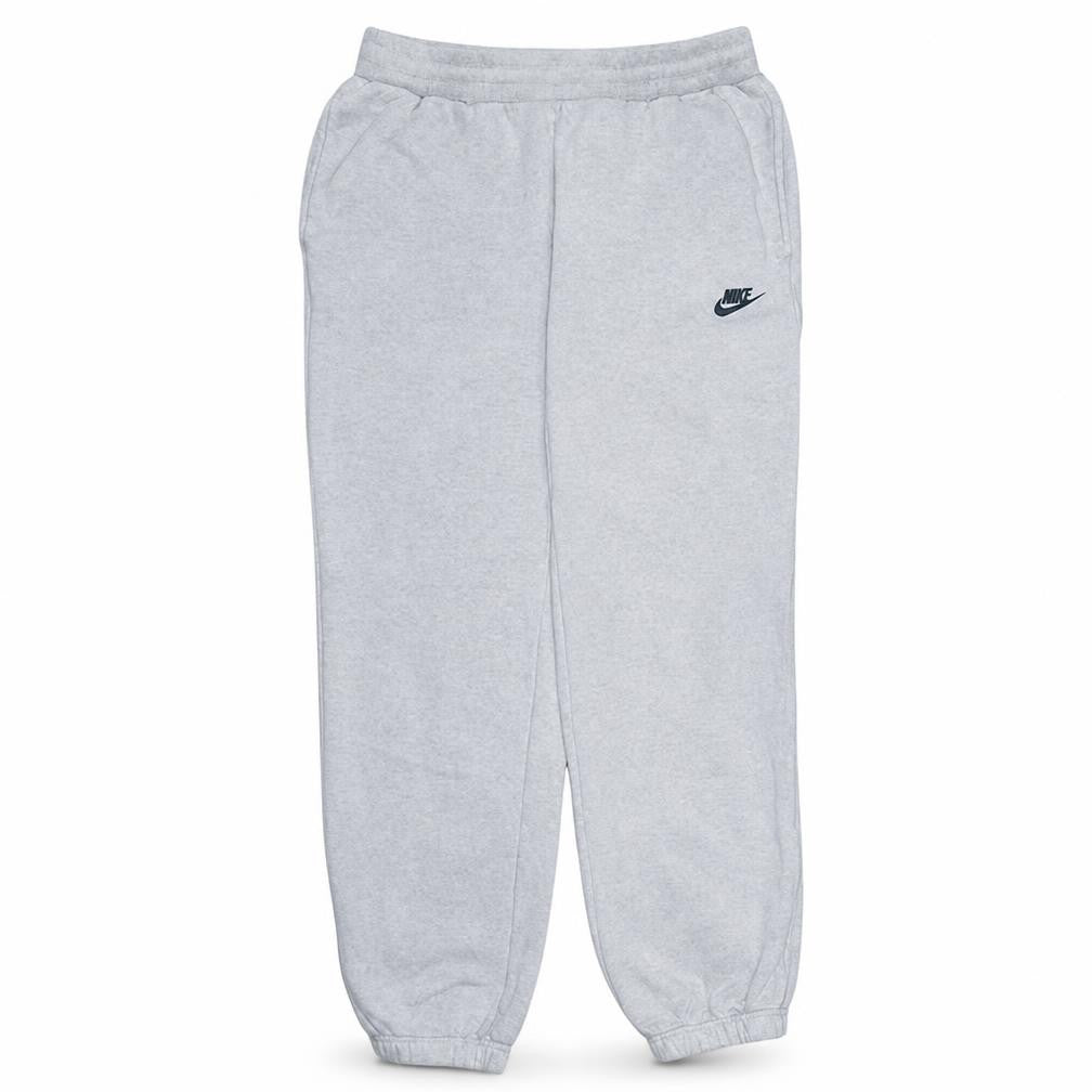 Nike Men's Grey Fleece Sweatpants M Regular Fit Elastic Waist