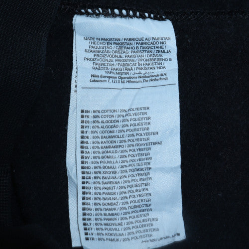 Nike Womens Black XS Pullover Sweatshirt Crew Neck Cotton Blend