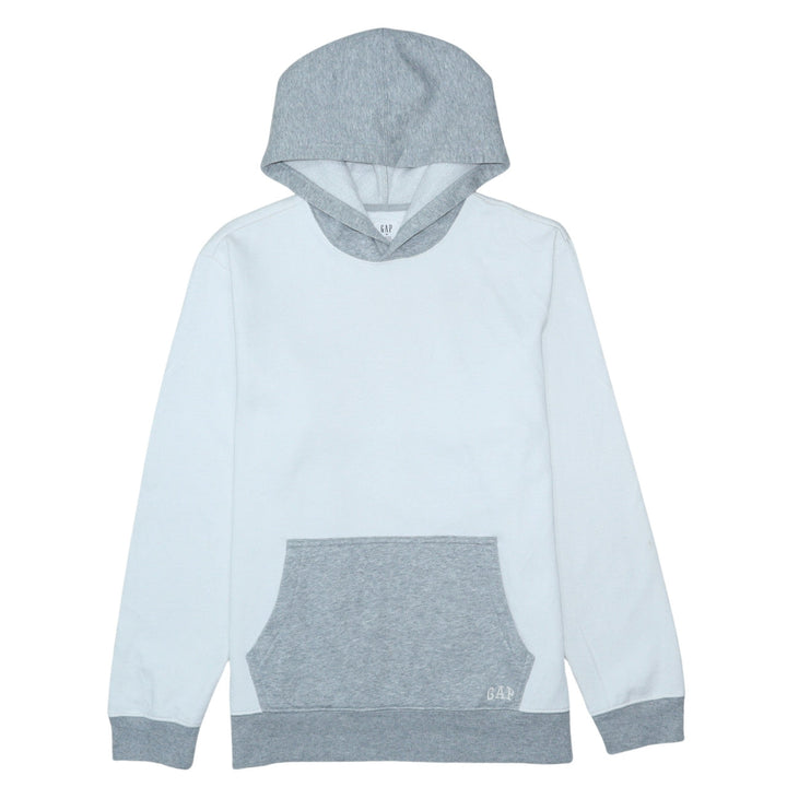 GAP Men’s Grey Pullover Hoodie Size M Cotton Blend Fleece
