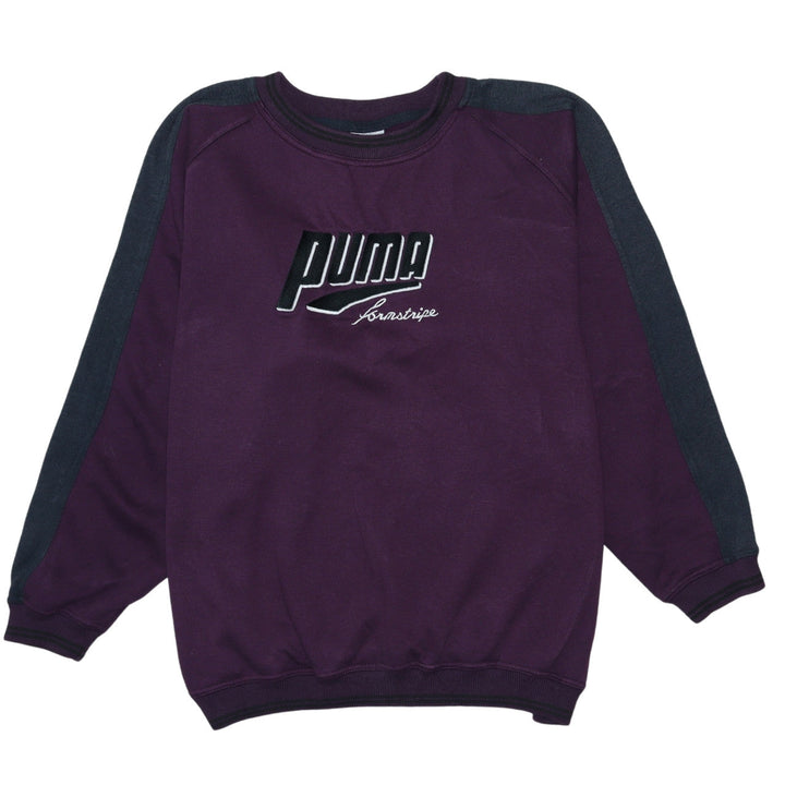 Puma Women’s Purple Crew Neck Pullover Sweatshirt Size L