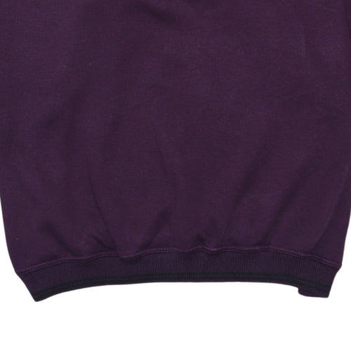 Puma Women’s Purple Crew Neck Pullover Sweatshirt Size L