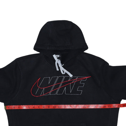 Nike Men's Black Pullover Hoodie M Graphic Logo Sportswear