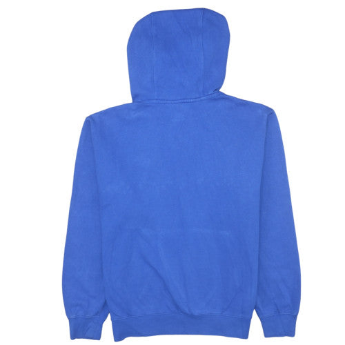 Nike Men's Blue Pullover Hoodie Small Fleece Logo Sweatshirt