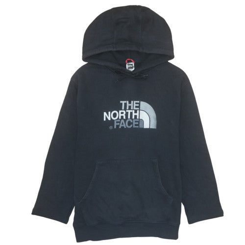 The North Face Mens Black Pullover Hoodie L Regular Fit Cotton