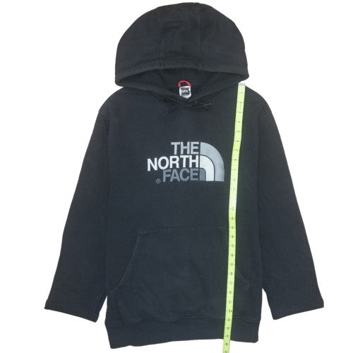 The North Face Mens Black Pullover Hoodie L Regular Fit Cotton