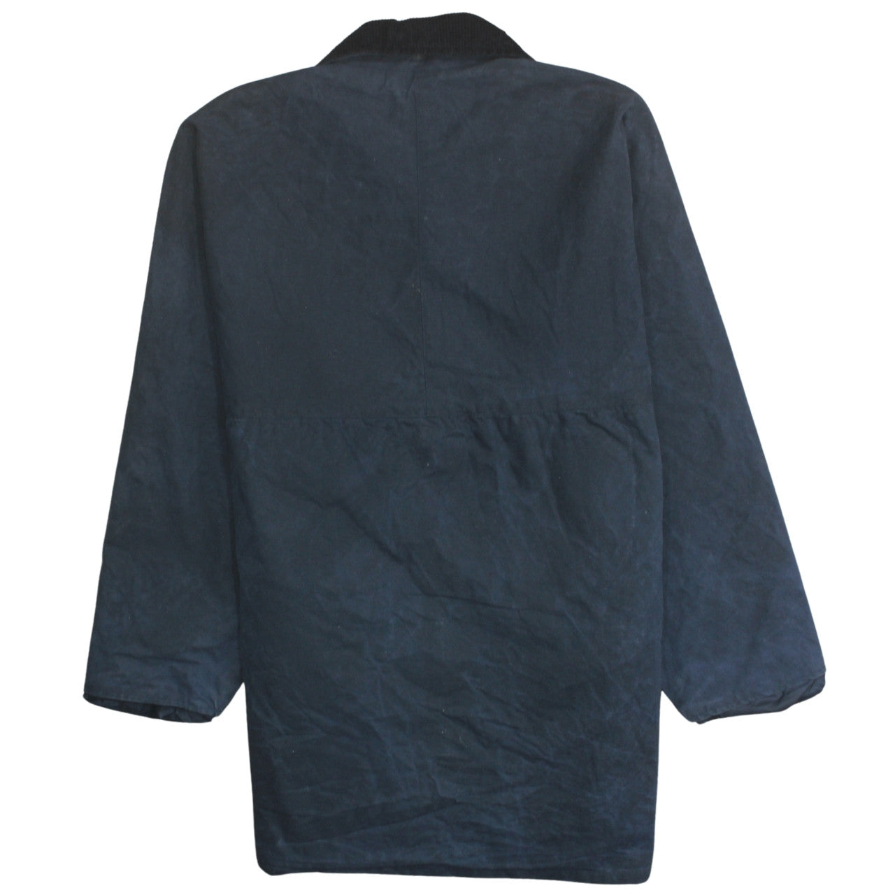 Walker and Hawkes Men's Blue Waxed Cotton Country Coat M