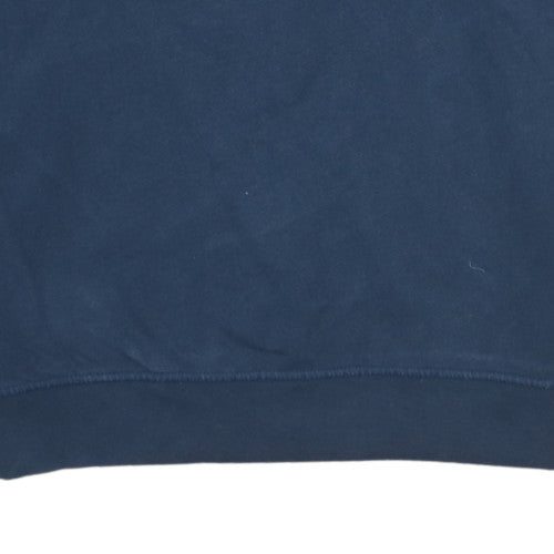 Barbour Beacon Men's Blue Cotton Crew Neck Sweatshirt M