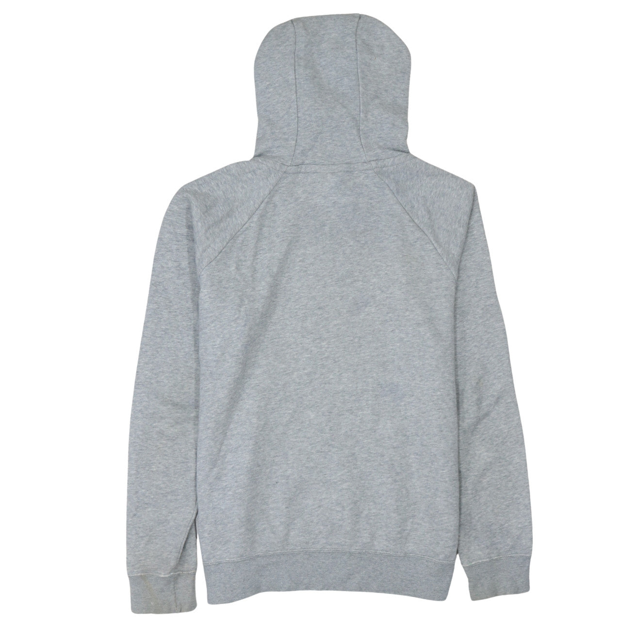 Nike Women’s Grey Pullover Hoodie Small Cotton Blend Logo Print