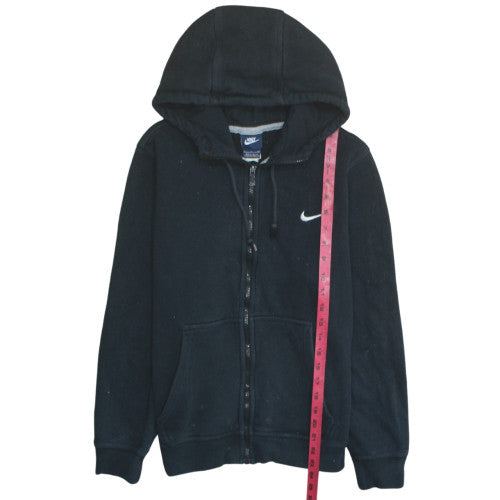 Nike Women's Black Full Zip Hoodie Size S Cotton Blend