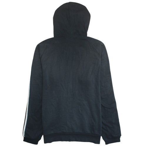 Adidas Men's Black Full Zip Hoodie L Fleece Sportswear