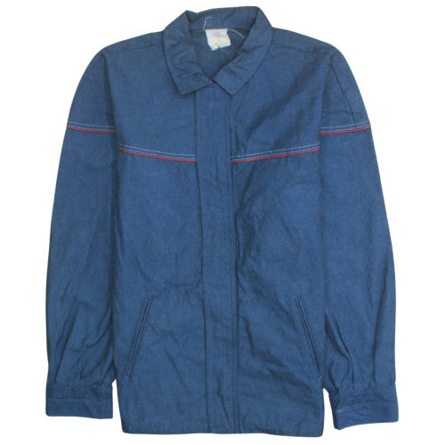 Guemene Confection Men's Blue Cotton Blend Mid-Length Jacket Size 46