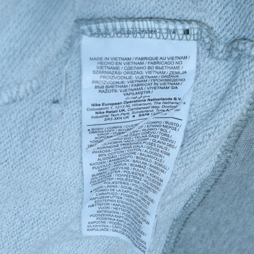 Nike Men's Grey 3XL Full Zip Hoodie with Logo