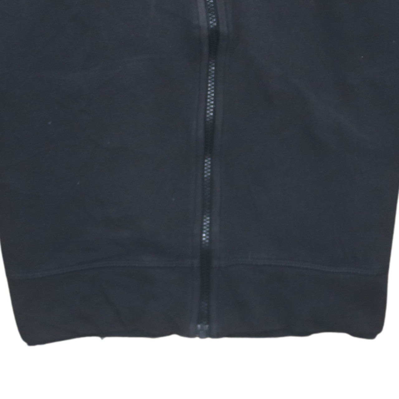 Adidas Womens Black XS Full Zip Hoodie Climalite Cotton Hooded Sweatshirt