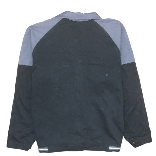 J.A.K Men's Black XL Work Jacket Polyester Cotton Canvas