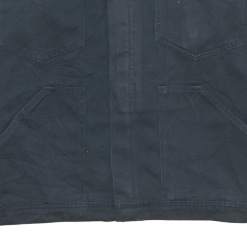 J.A.K Men's Black XL Work Jacket Polyester Cotton Canvas