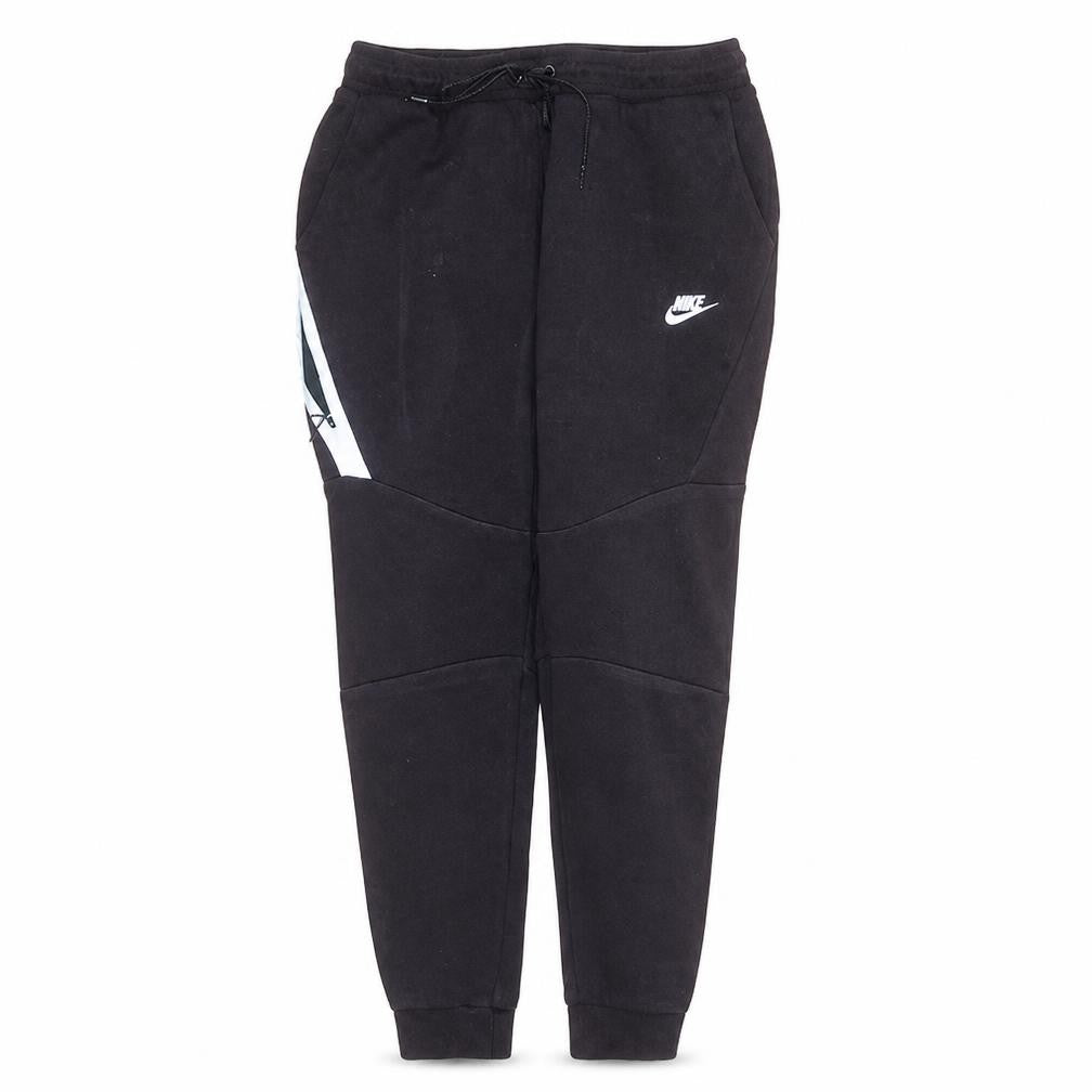 Nike Men's Black Jogger Trousers M Regular Fit Fleece