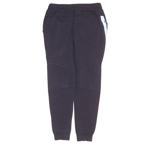 Nike Men's Black Jogger Trousers M Regular Fit Fleece