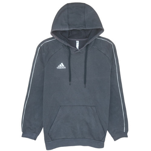 Adidas Men's Black Pullover Hoodie Size S Fleece Sportswear
