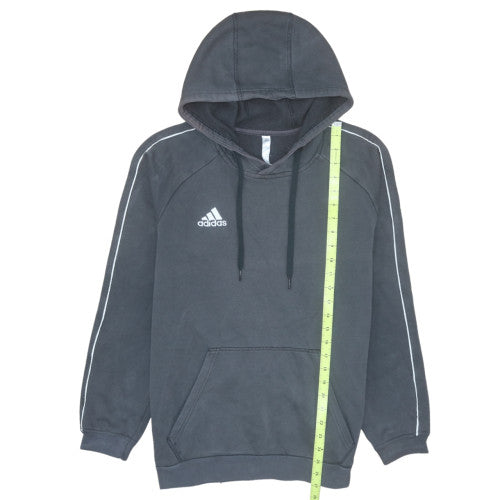 Adidas Men's Black Pullover Hoodie Size S Fleece Sportswear