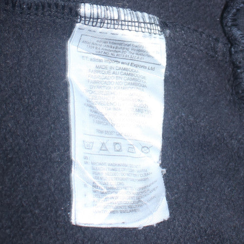 Adidas Men's Black Pullover Hoodie Size S Fleece Sportswear