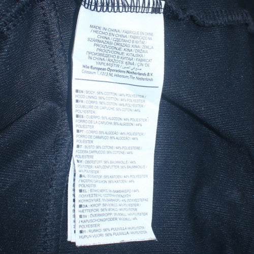 Nike Men's Black XL Full Zip Hooded Fleece Sweatshirt