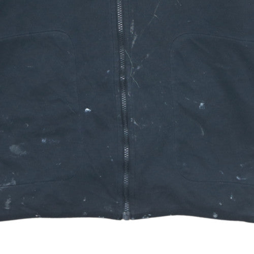 Nike Men's Black XL Full Zip Hooded Fleece Sweatshirt