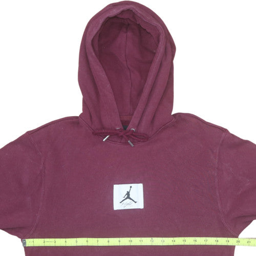 Jordan Mens Purple Pullover Hoodie XL Logo Fleece Sportswear