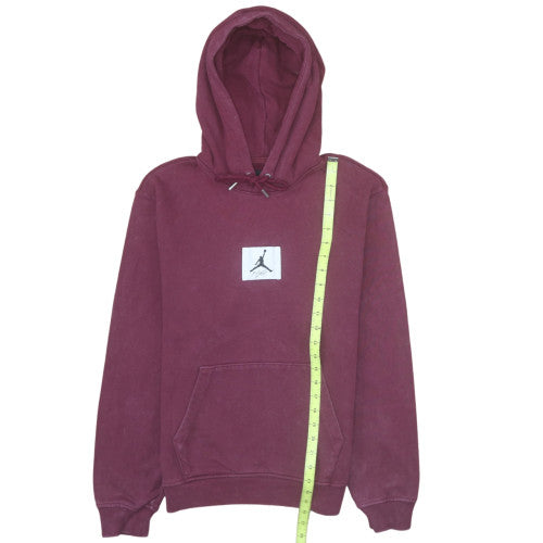 Jordan Mens Purple Pullover Hoodie XL Logo Fleece Sportswear