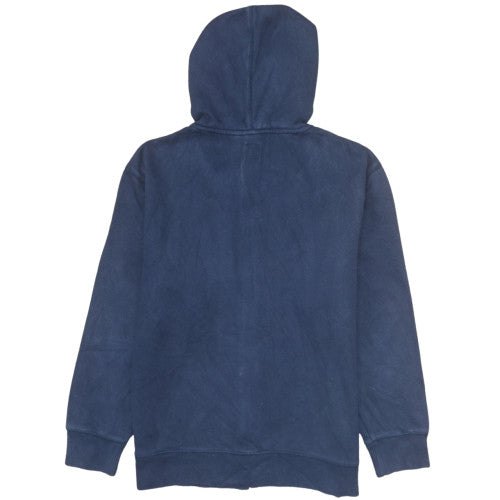 GAP Kids Boys Navy Blue Full Zip Hoodie 13XL Cotton Fleece Sweatshirt