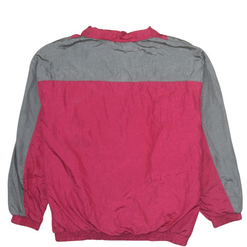 Must Be Sport Men's Red Grey XL Retro 90s Track Jacket