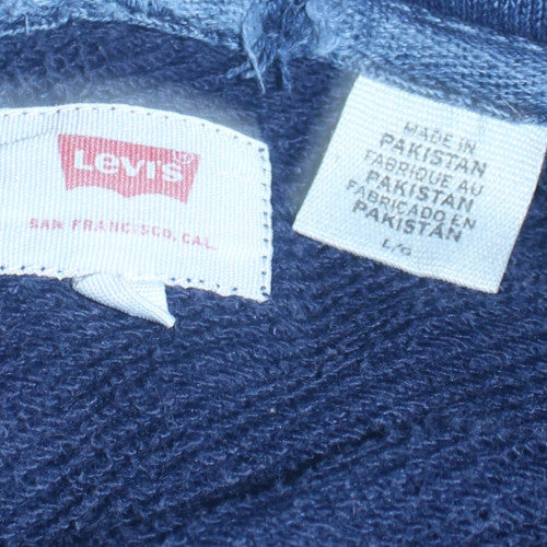 Levi's Men's Blue Full Zip Hoodie Size L Regular Fit
