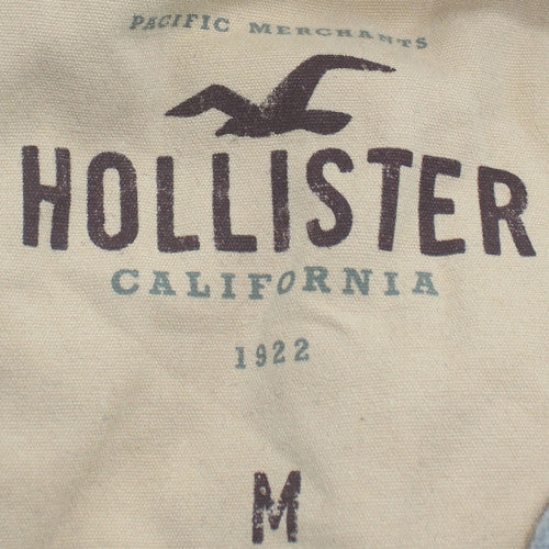 Hollister Men's Blue Pullover Hoodie M Surf Cali Fleece Sweatshirt