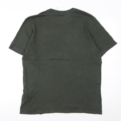 Nike Men’s Green Portugal Graphic Sports T-Shirt Size M