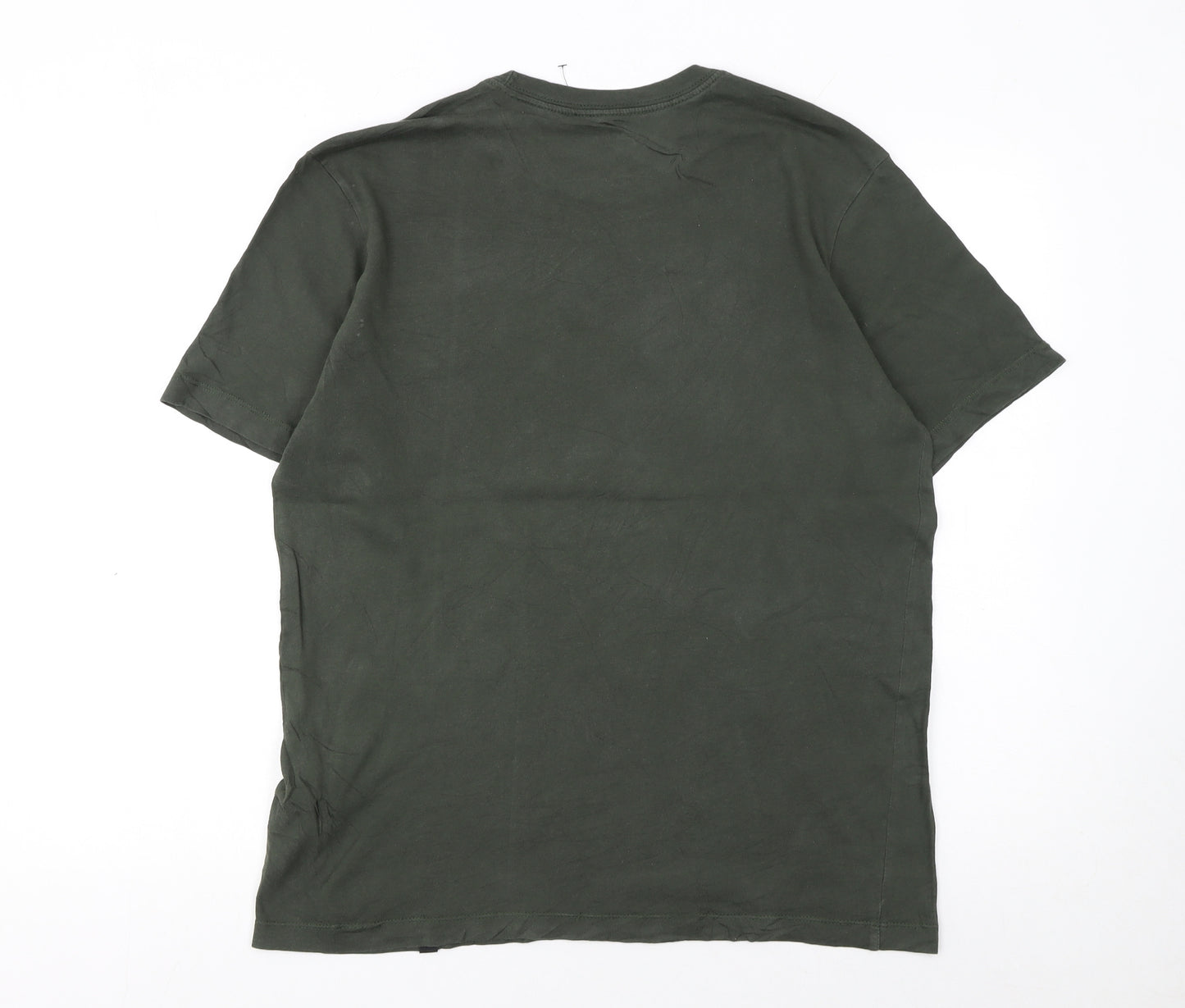 Nike Men’s Green Portugal Graphic Sports T-Shirt Size M