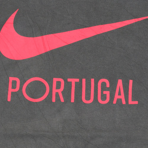 Nike Men’s Green Portugal Graphic Sports T-Shirt Size M